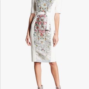 NWT Ted Baker Blue Bodycon dress